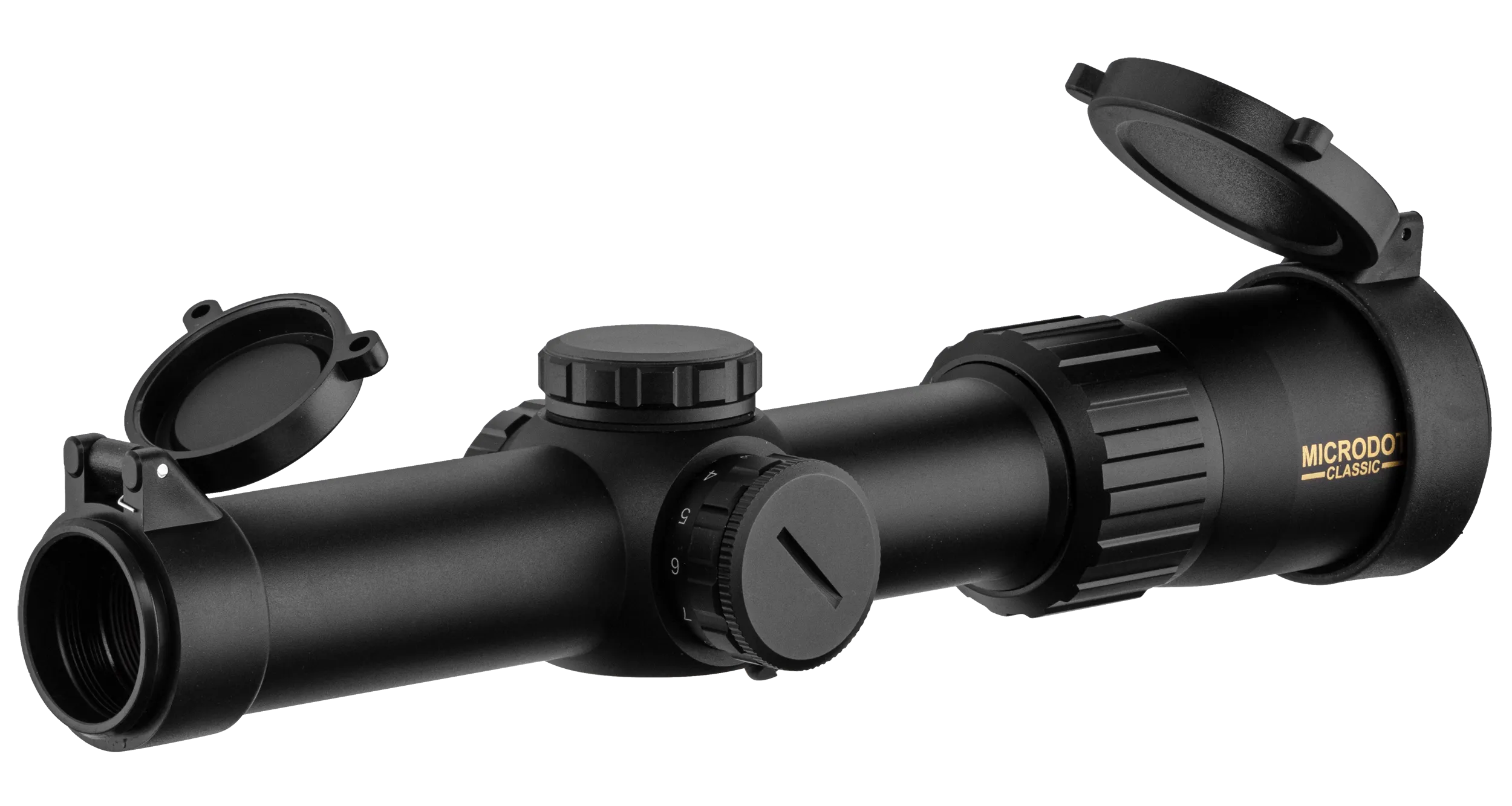 Photo texte_gamme Lunette de chasse Microdot Classic 1-4x24