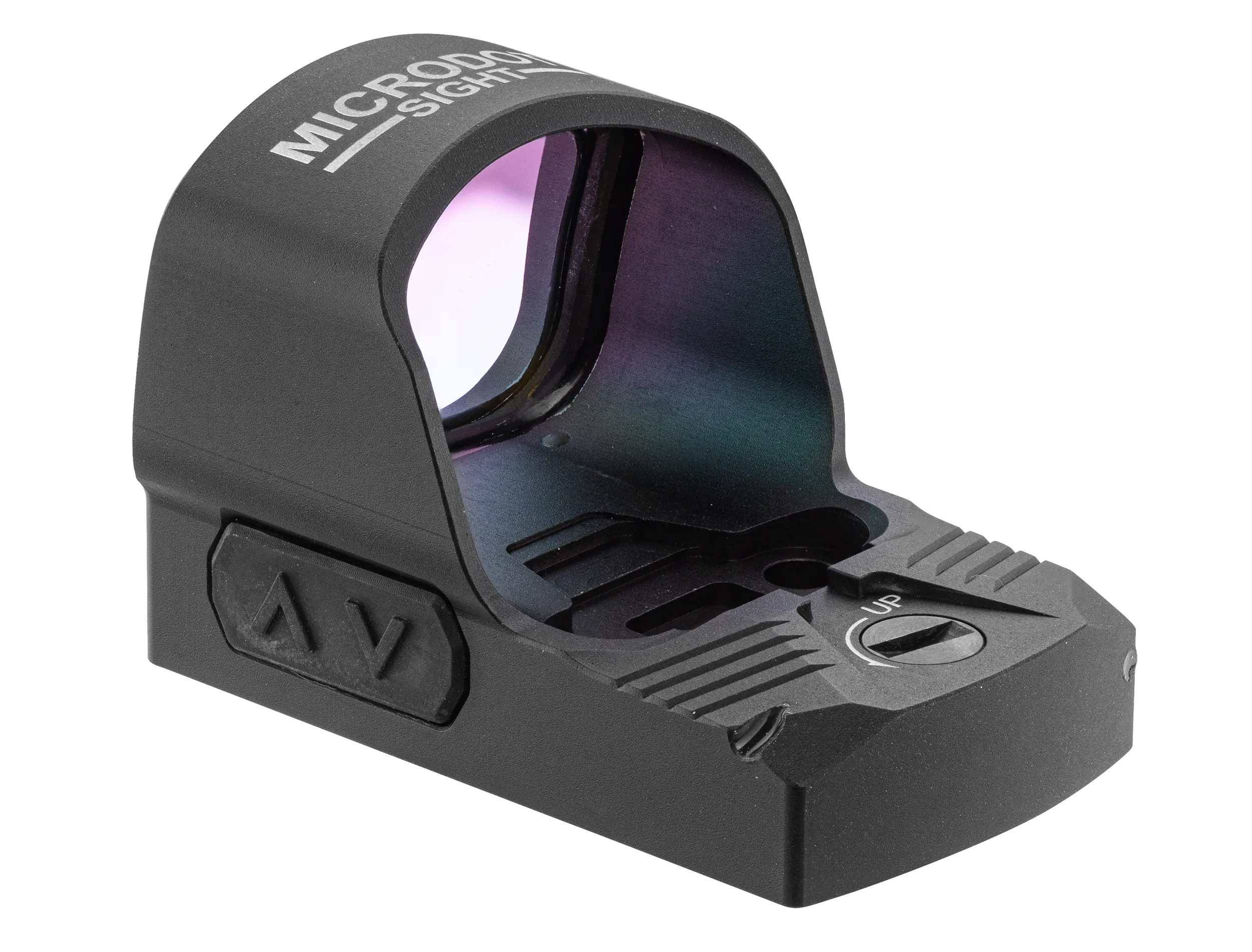 Photo texte_gamme Microdot Sight MS10 – Viseur point rouge multiréticule