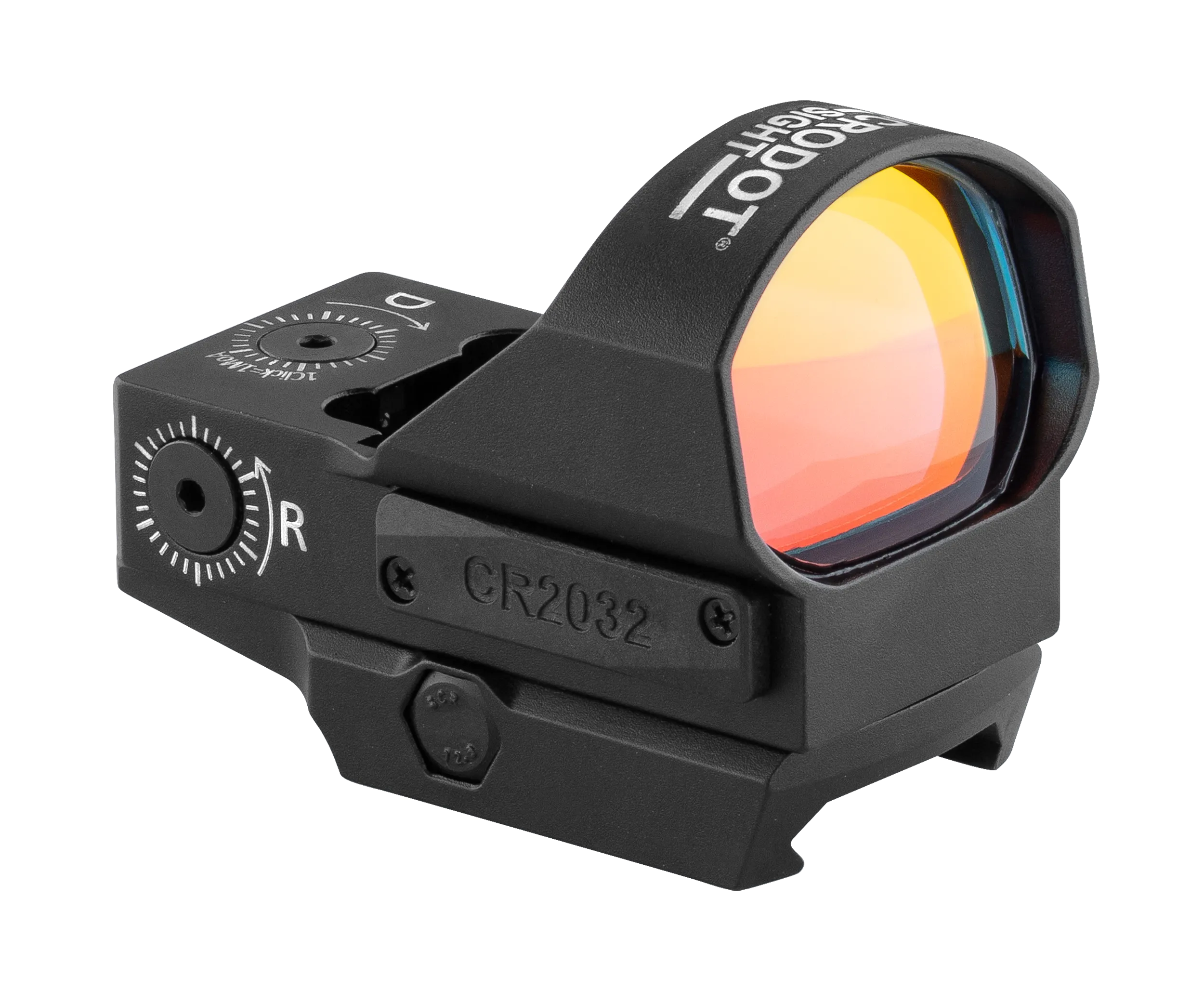 Photo texte_gamme Point rouge Microdot MS20 Holographique Picatinny