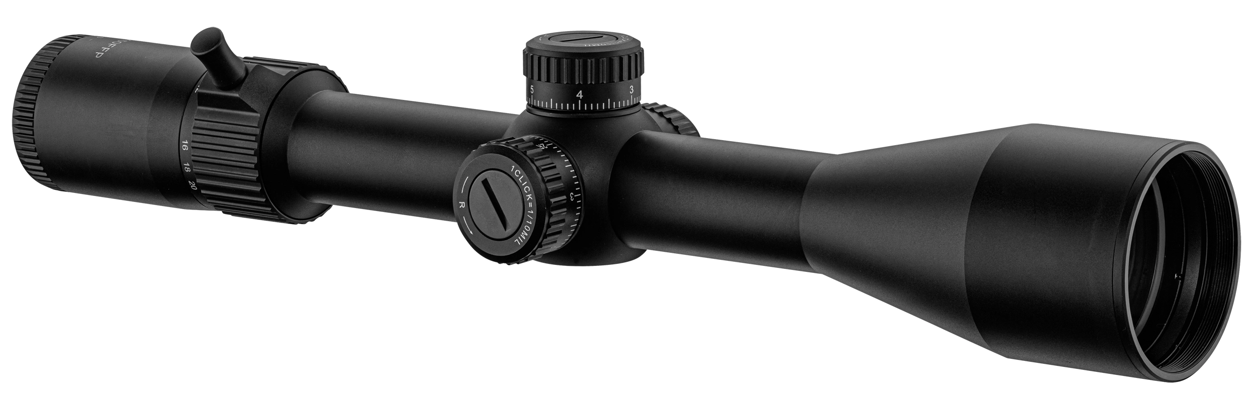 Photo texte_gamme Lunette de tir MICRODOT TAC 6-24x50 FFP Mrad