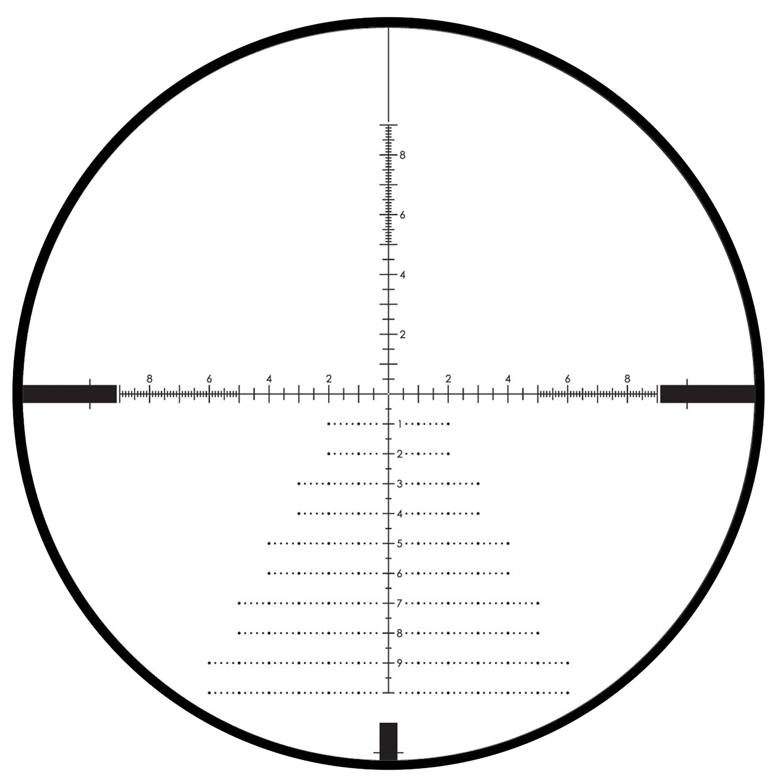 Photo texte_gamme Lunette de tir MICRODOT TAC 6-24x50 FFP Mrad