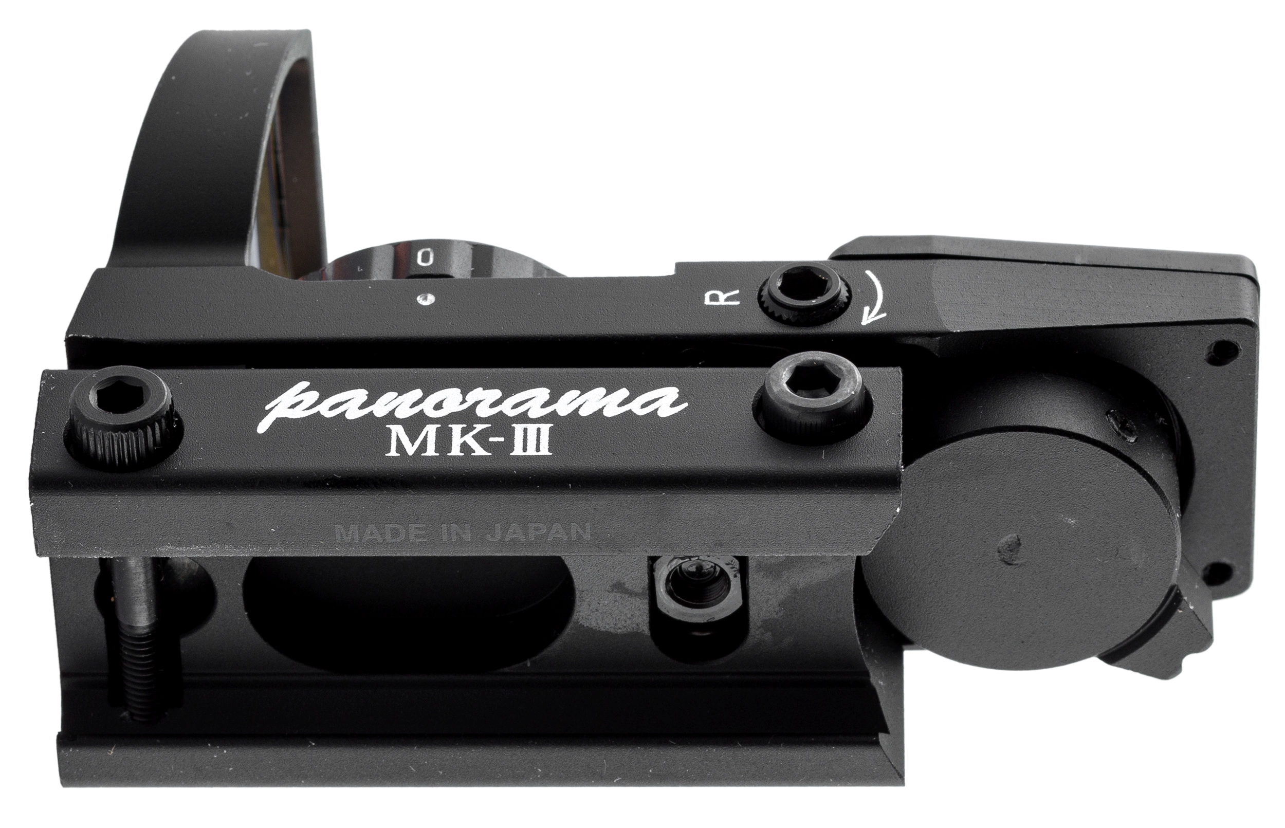 Photo texte_gamme Point Rouge  Microdot Panorama MK III - Multi Réticule MR02